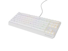 GENESIS GENESIS Thor 230 TKL klawiatura Gaming USB + RF Wireless + Bluetooth QWERTY Biały