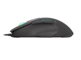 GENESIS Mysz NATEC Genesis Xenon 220 RGB NMG-1572 (optyczna; 6400 DPI; kolor czarny)