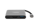 NATEC NATEC MULTI PORT FOWLER MINI (USB-C PD, USB 3.0, HDMI 4K) NMP-1607