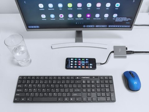 NATEC NATEC MULTI PORT FOWLER MINI (USB-C PD, USB 3.0, HDMI 4K) NMP-1607