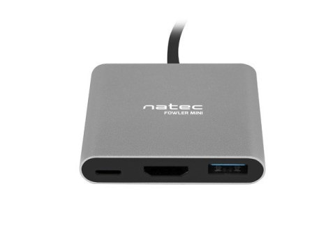 NATEC NATEC MULTI PORT FOWLER MINI (USB-C PD, USB 3.0, HDMI 4K) NMP-1607