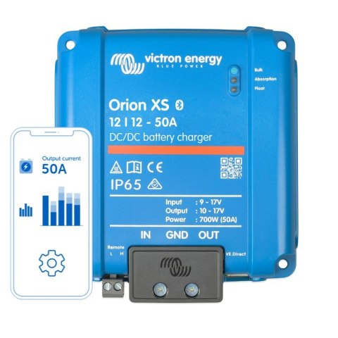 Victron Energy Ładowarka akumulatorów Orion XS 12/12-50A DC-DC Victron Energy Ładowarka akumulatorów Orion XS 12/12-50A DC-DC
