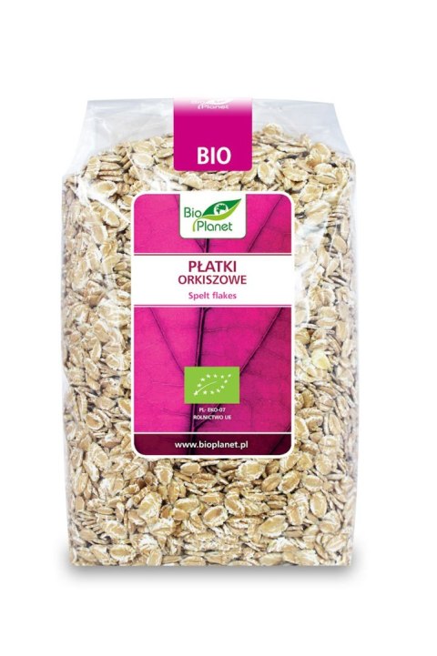 BIO PLANET Płatki orkiszowe BIO 600g BIO PLANET Płatki orkiszowe BIO 600g