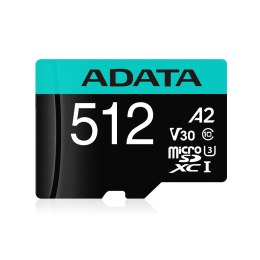 ADATA ADATA Premier Pro 512 GB UHS1 U3 V30 A2 + adapter
