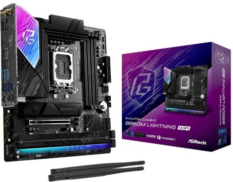 Asrock Płyta główna ASRock B860M Lightning WiFi