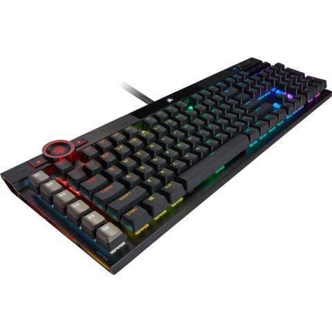 Corsair Klawiatura Gamingowa Corsair K100 RGB, Corsair OPX, LED RGB - Czarna Corsair Klawiatura Gamingowa Corsair K100 RGB, Corsair OPX, LED RGB - Czarna