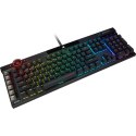 Corsair Klawiatura Gamingowa Corsair K100 RGB, Corsair OPX, LED RGB - Czarna