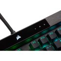 Corsair Klawiatura Gamingowa Corsair K100 RGB, Corsair OPX, LED RGB - Czarna