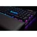 Corsair Klawiatura Gamingowa Corsair K100 RGB, Corsair OPX, LED RGB - Czarna