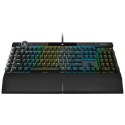 Corsair Klawiatura Gamingowa Corsair K100 RGB, Corsair OPX, LED RGB - Czarna