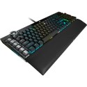 Corsair Klawiatura Gamingowa Corsair K100 RGB, Corsair OPX, LED RGB - Czarna