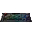 Corsair Klawiatura Gamingowa Corsair K100 RGB, Corsair OPX, LED RGB - Czarna