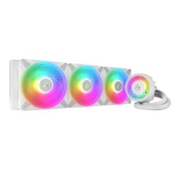 Arctic Cooling Chłodzenie wodne ARCTIC Liquid Freezer III 420 A-RGB all-in-one 14cm Biały