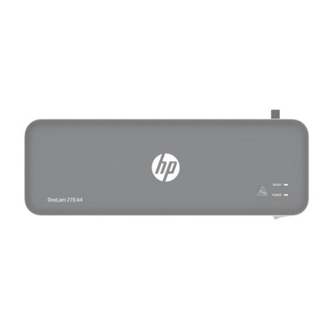 Hewlett-Packard HP Laminator ONELAM 270, A4, na gorąco + 5 folii: A4/80 mic, szary