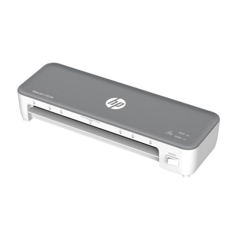 Hewlett-Packard HP Laminator ONELAM 270, A4, na gorąco + 5 folii: A4/80 mic, szary
