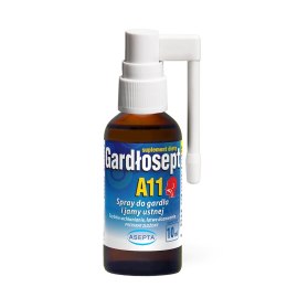 ASEPTA Gardłosept A11 10ml - spray do gardła i jamy ustnej