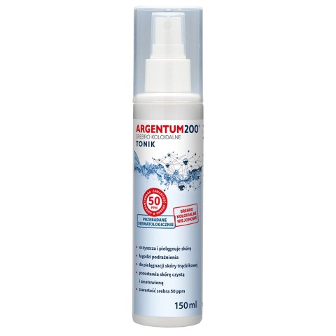 AURA HERBALS Argentum200 Srebro koloidalne MGIEŁKA 50ppm 150ml