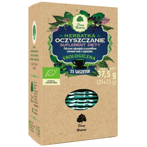 Herbatka Oczyszczanie fix BIO 25*1,5g DARY NATURY