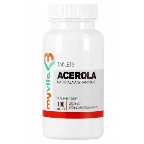 MyVita Acerola 250mg, 100tabl.