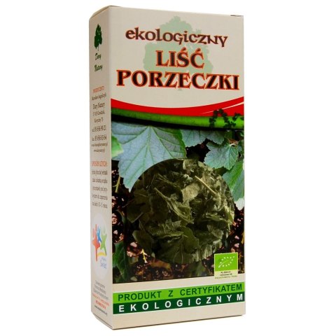 Porzeczka czarna liść BIO 50g DARY NATURY