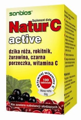 SANBIOS Natur-C active 100 tabl.