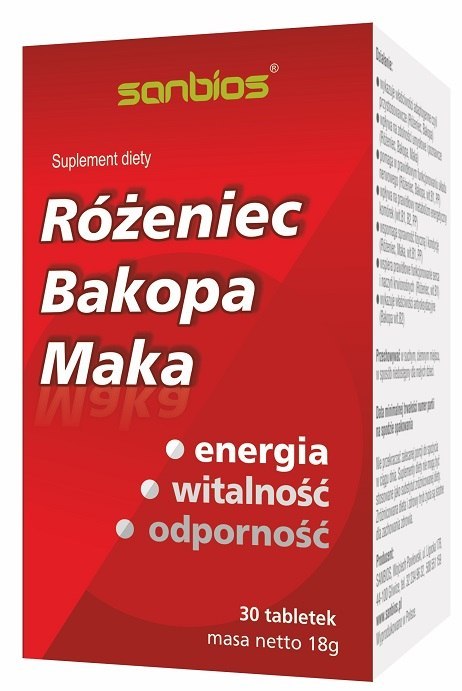 SANBIOS Różeniec, Bakopa, Maka 30 tabl.