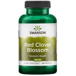 SWANSON Red Clover Blossom 430mg 90kaps. - koniczyna czerwona