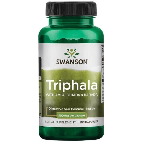 SWANSON Triphala 500mg, 100kaps.