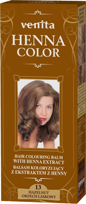 VENITA henna tuba nr 13 orzech laskowy 75ml - balsam koloryzujący