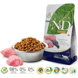 FARMINA N&D Prime Lamb & Blueberry Adult - sucha karma dla kota - 1,5kg