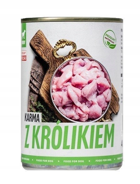 Tuf Tuf Puszka mielonka z królikiem 800g