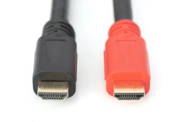 ASSMANN KABEL POŁ. ZE WZAMAC. HDMI HIGHSPEED 1.4 ETH. TYP HDMI A/HDMI A M/M CZARNY 10M AK-330118-100-S