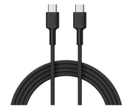 AUKEY KABEL USB-C 2.0, QC 18W, OPLOT, 0,9M, CZARNY