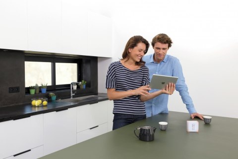 Netatmo Thermostat termostat Przeświecający, Biały