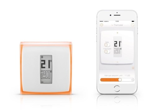 Netatmo Thermostat termostat Przeświecający, Biały