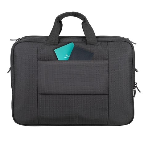 Rivacase 8432 torba na laptop 39,6 cm (15.6") Torba ładowana od góry Czarny