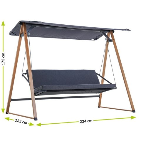 Huśtawka ogrodowa HERNING