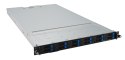 Platforma Asus Rack (1U) RS500A-E12-RS12U/1600W AMD Epyc 9004 (12x NVMe, 2xGPU, 2x1Gbe, IPMI, 1+1 1600W)