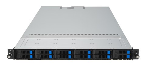 Platforma Asus Rack (1U) RS500A-E12-RS12U/1600W AMD Epyc 9004 (12x NVMe, 2xGPU, 2x1Gbe, IPMI, 1+1 1600W)