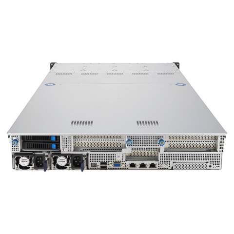 Platforma Asus Rack (2U) RS520A-E12-RS12U AMD Epyc 9004 (12x NVMe, 2xM.2, 2xGPU, 2x1Gbe, IPMI, 1+1 1600W)