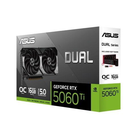 Karta graf. ASUS DUAL RTX 5060 TI 16GB OC