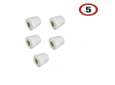 BSTech Etykiety termiczne 50x30*1000 5 szt ZEBRA