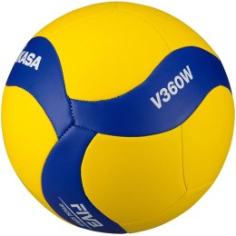 Piłka siatkowa Mikasa żółto-niebieska V360W rozm. 5