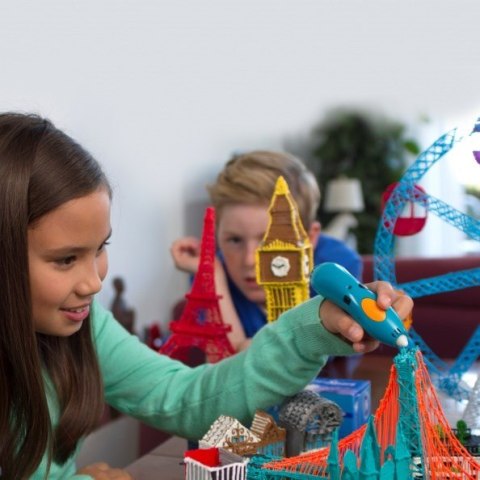 3Doodler 3Doodler Primary Pow Mixed Bag 250 Plastik kompostowalny Niebieski, Zielony, Szary, Czerwony 1 g