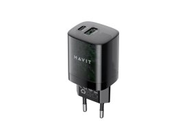 Ładowarka Havit USB-A+USB-C UC303 EU