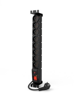 Listwa zasilająca Acar S8 FA RACK (3m ; czarny)