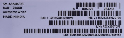 Samsung Galaxy A36 (A366) 5G DS. 8/256GB White