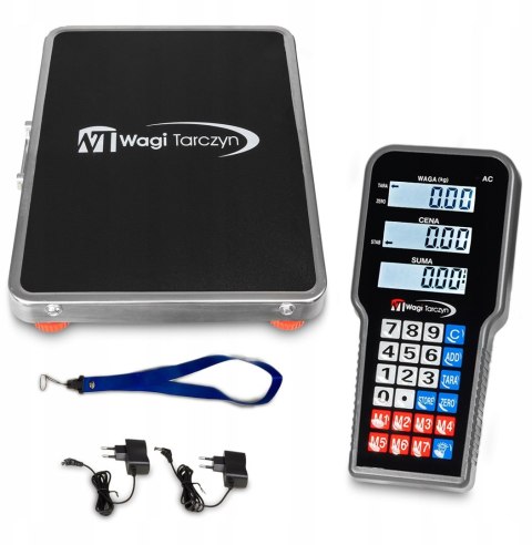 Waga Platformowa WAGI TARCZYN WT-090N 150kg Bezprzewodowy Wyświetlacz