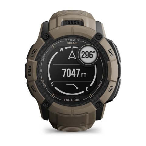 Zegarek Garmin Instinct 2X Solar - Tactical Edition Coyote Tan