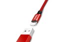 Kabel Baseus Yiven CALYW-A09 (USB 2.0 - Lightning ; 1,8m; kolor czerwony)